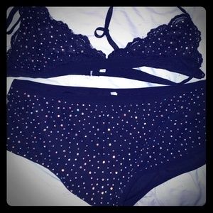 Rhynestone Lingerie Bra ONLY